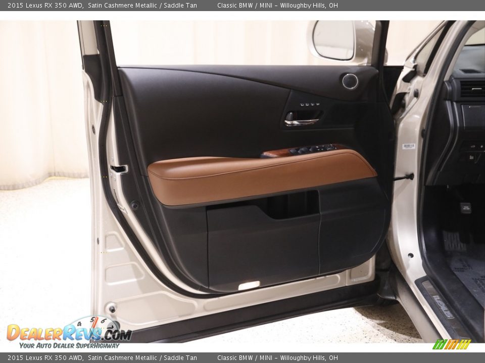 2015 Lexus RX 350 AWD Satin Cashmere Metallic / Saddle Tan Photo #4