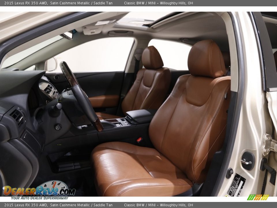 2015 Lexus RX 350 AWD Satin Cashmere Metallic / Saddle Tan Photo #5