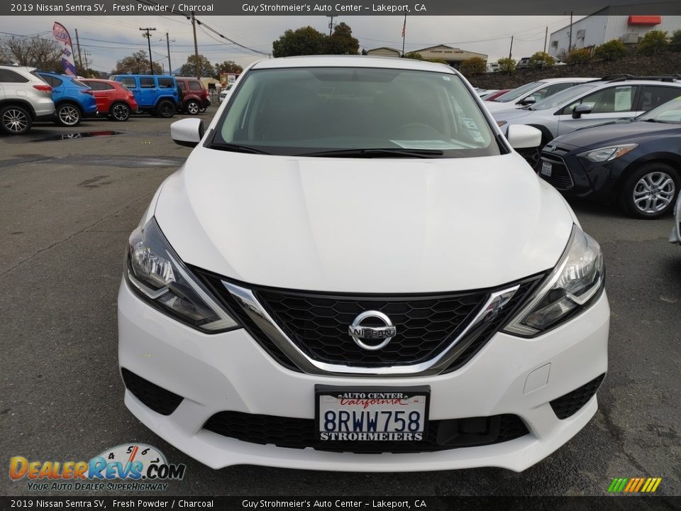 2019 Nissan Sentra SV Fresh Powder / Charcoal Photo #4