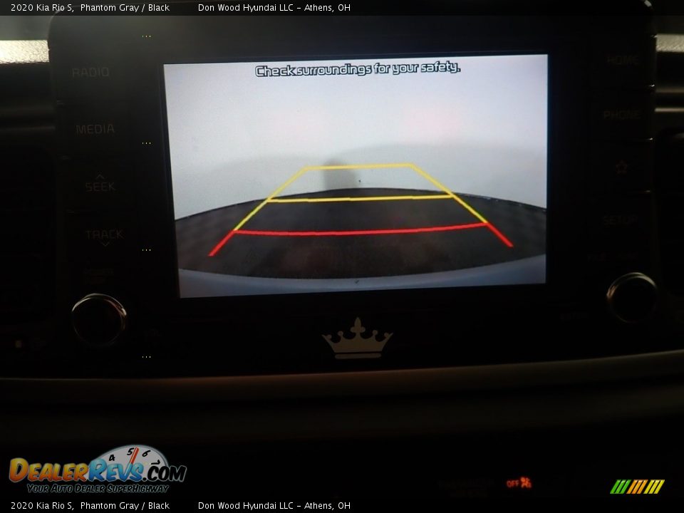 2020 Kia Rio S Phantom Gray / Black Photo #2