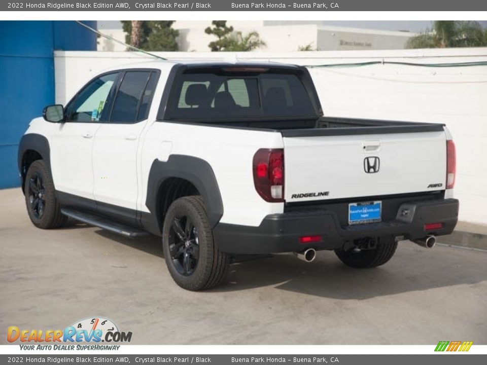 2022 Honda Ridgeline Black Edition AWD Crystal Black Pearl / Black Photo #2