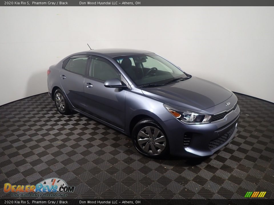 2020 Kia Rio S Phantom Gray / Black Photo #3