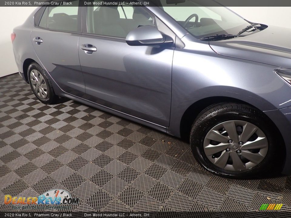 2020 Kia Rio S Phantom Gray / Black Photo #4