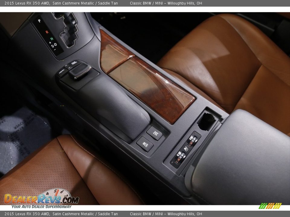 2015 Lexus RX 350 AWD Satin Cashmere Metallic / Saddle Tan Photo #16