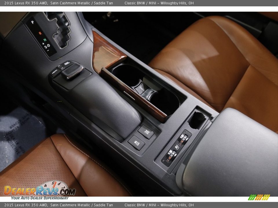 2015 Lexus RX 350 AWD Satin Cashmere Metallic / Saddle Tan Photo #17