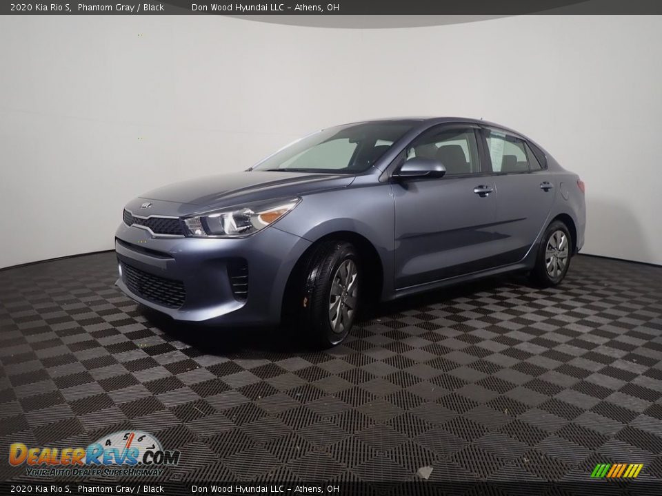 2020 Kia Rio S Phantom Gray / Black Photo #8