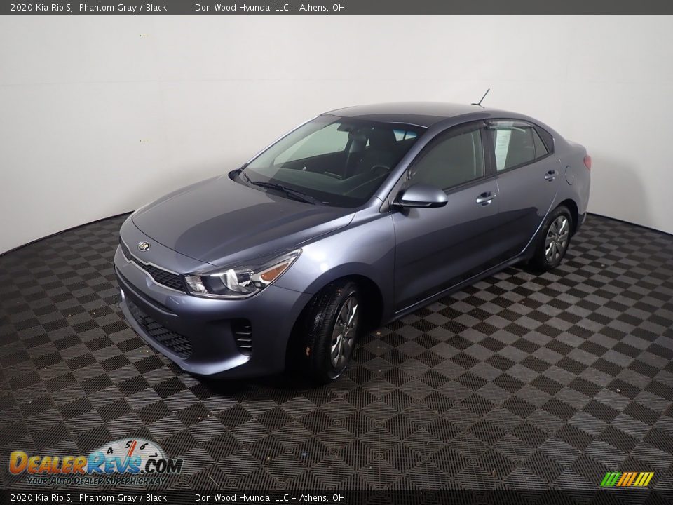 2020 Kia Rio S Phantom Gray / Black Photo #9