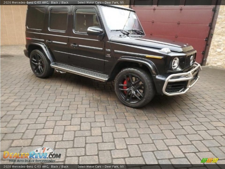 2020 Mercedes-Benz G 63 AMG Black / Black Photo #3