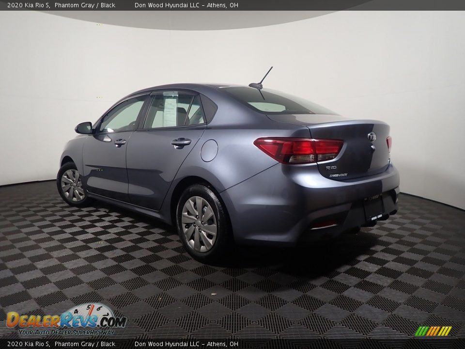 2020 Kia Rio S Phantom Gray / Black Photo #11