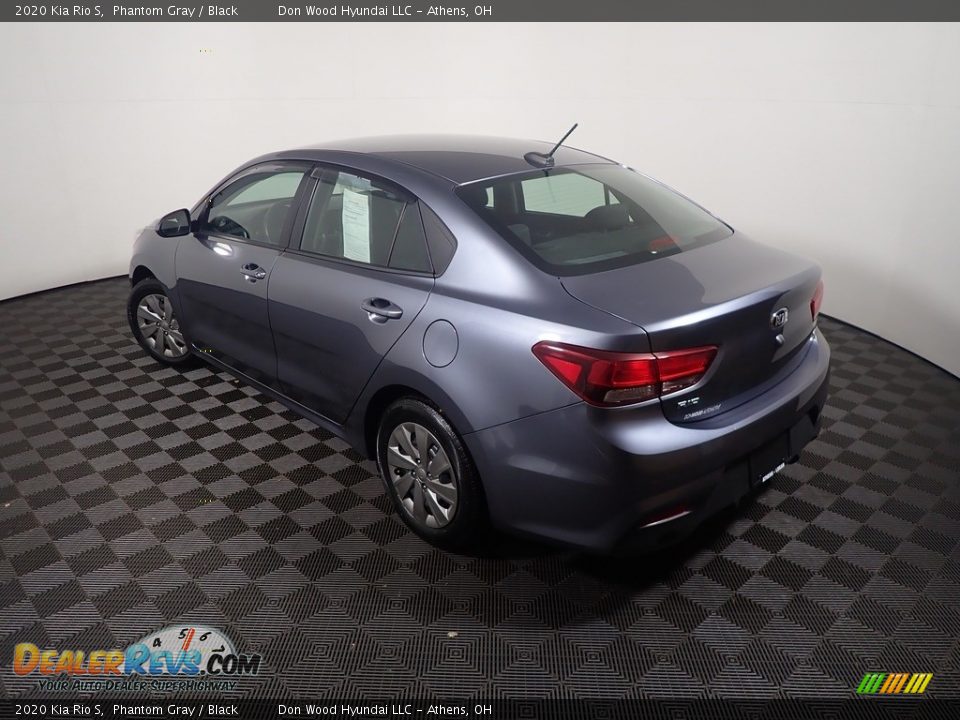 2020 Kia Rio S Phantom Gray / Black Photo #12