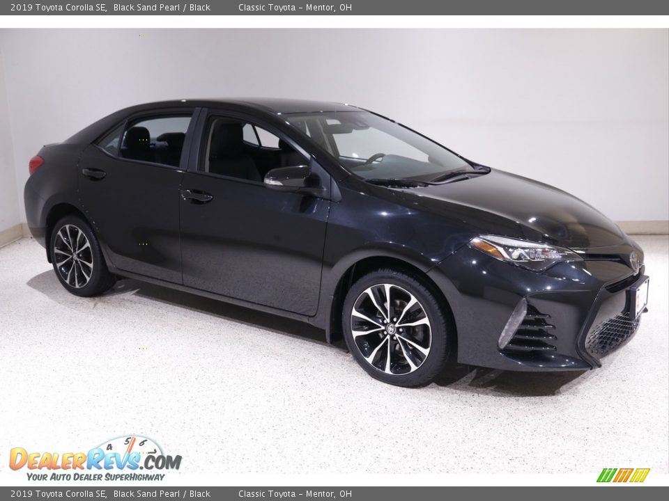 2019 Toyota Corolla SE Black Sand Pearl / Black Photo #1