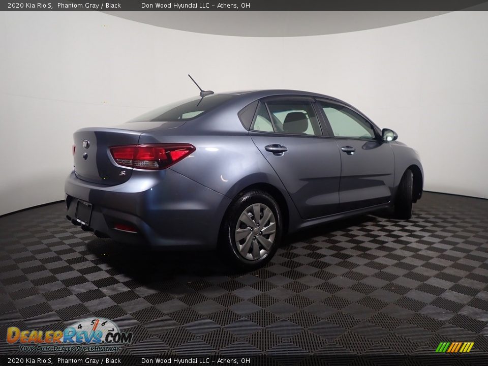 2020 Kia Rio S Phantom Gray / Black Photo #16