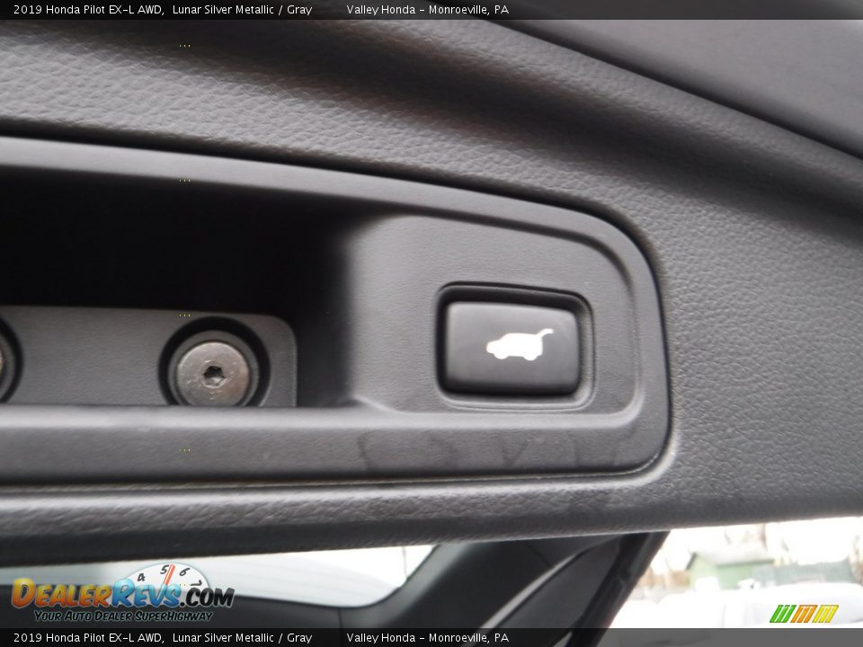 2019 Honda Pilot EX-L AWD Lunar Silver Metallic / Gray Photo #28