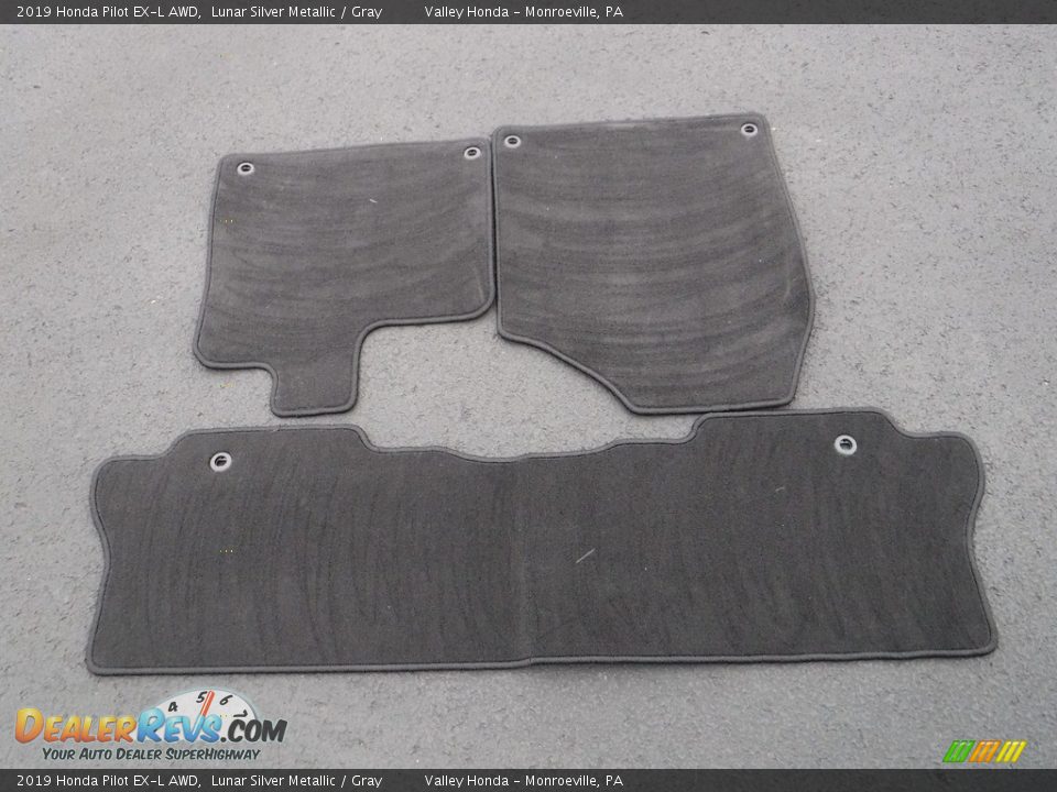 2019 Honda Pilot EX-L AWD Lunar Silver Metallic / Gray Photo #29