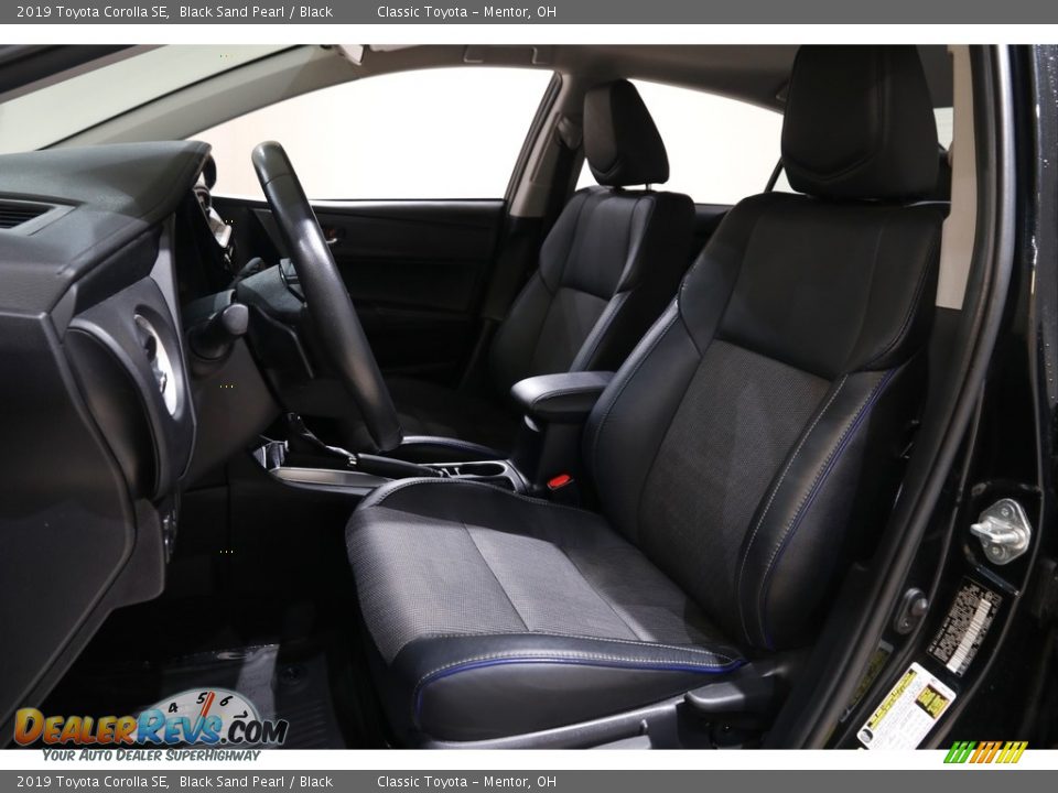 2019 Toyota Corolla SE Black Sand Pearl / Black Photo #5