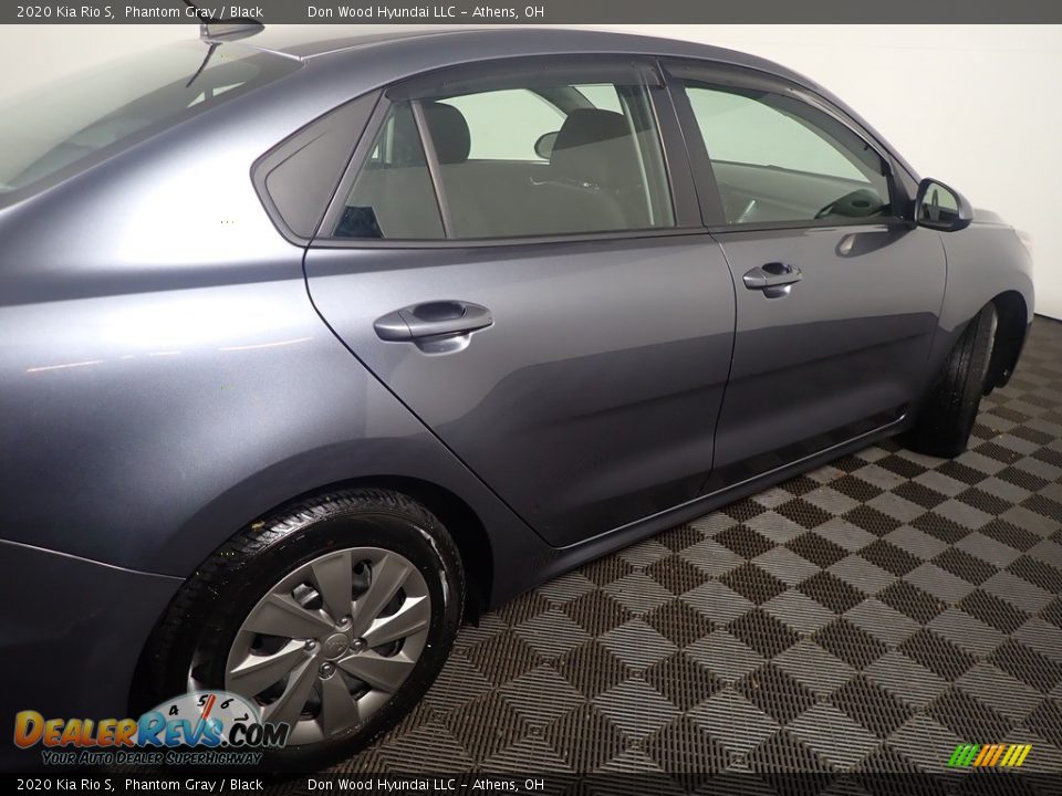 2020 Kia Rio S Phantom Gray / Black Photo #19