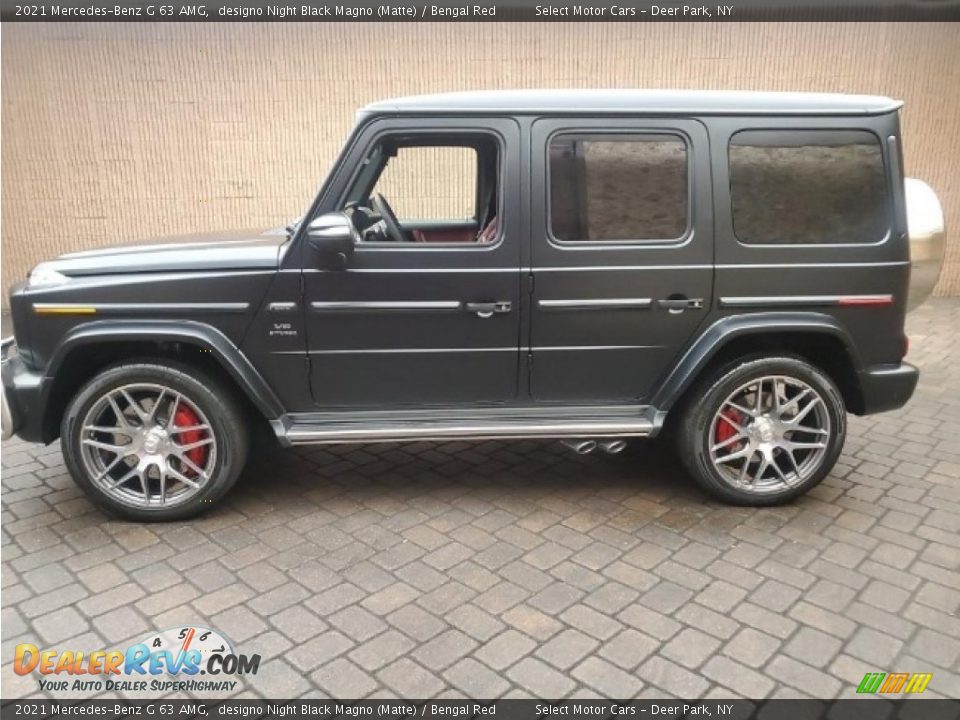 designo Night Black Magno (Matte) 2021 Mercedes-Benz G 63 AMG Photo #2