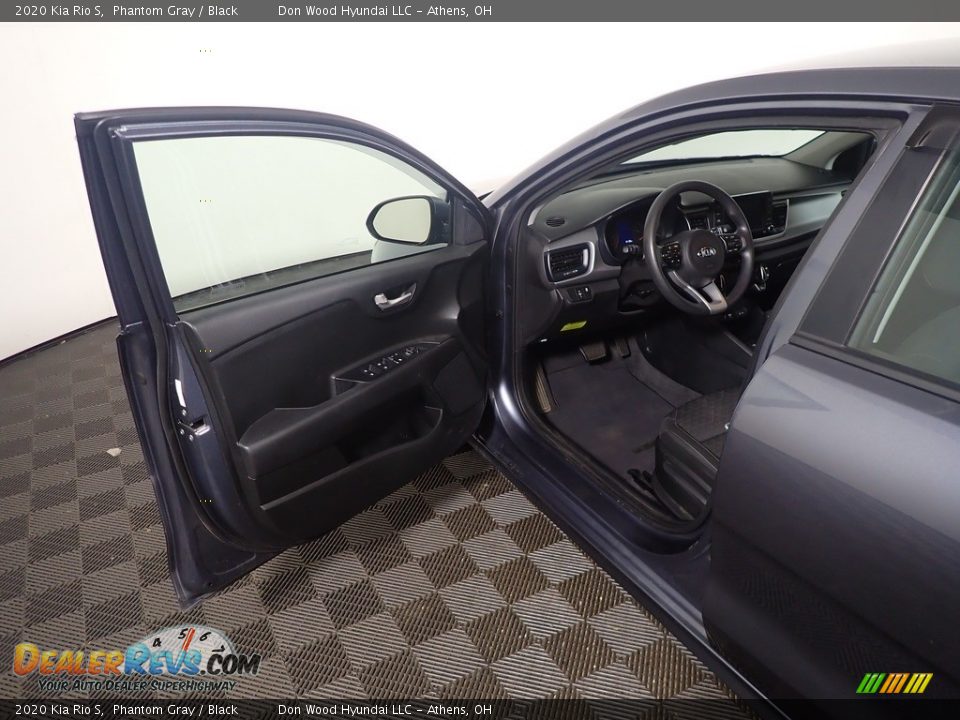 2020 Kia Rio S Phantom Gray / Black Photo #20