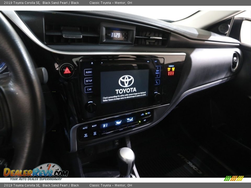 2019 Toyota Corolla SE Black Sand Pearl / Black Photo #9