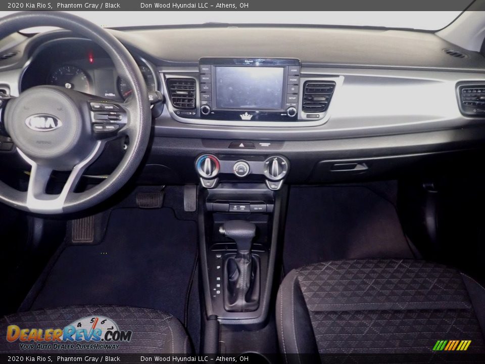 2020 Kia Rio S Phantom Gray / Black Photo #25