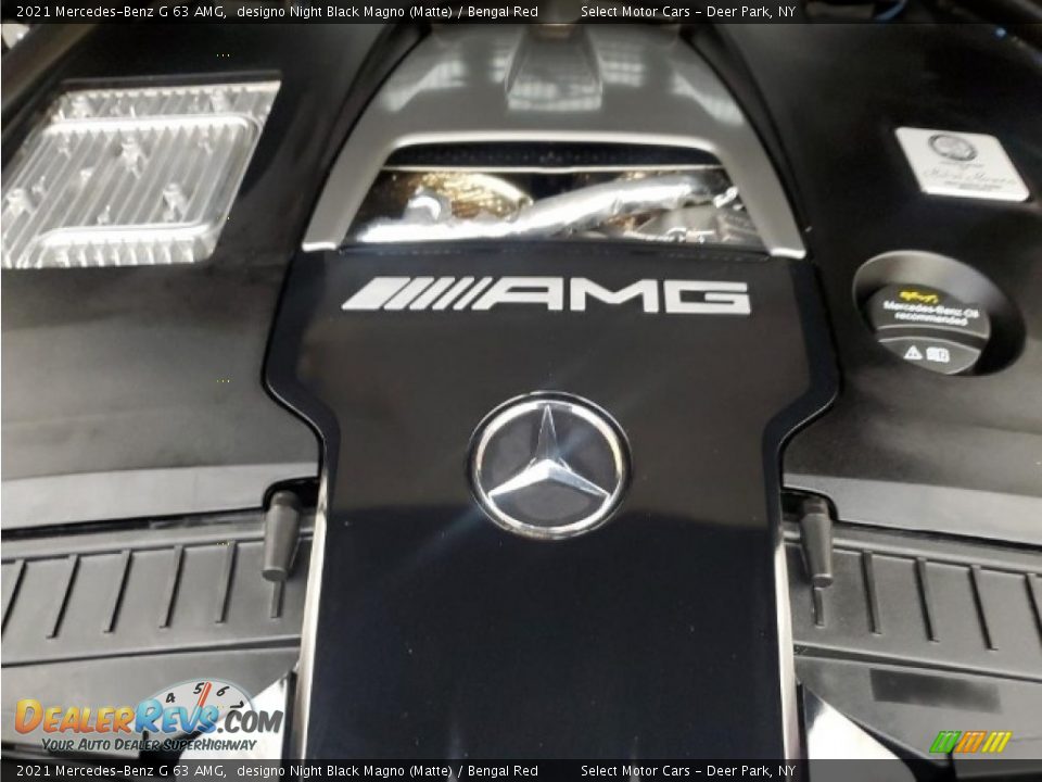 2021 Mercedes-Benz G 63 AMG designo Night Black Magno (Matte) / Bengal Red Photo #10