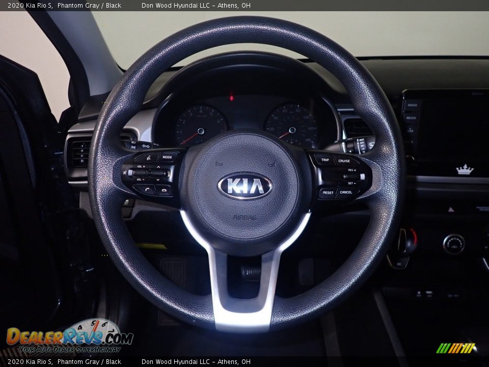 2020 Kia Rio S Phantom Gray / Black Photo #27