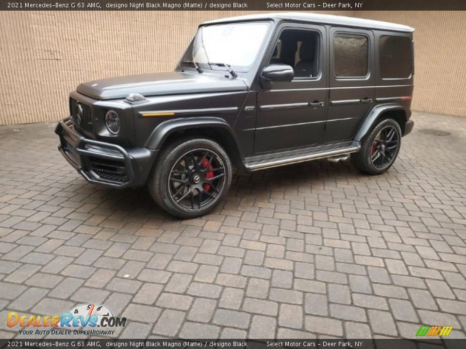 2021 Mercedes-Benz G 63 AMG designo Night Black Magno (Matte) / designo Black Photo #1