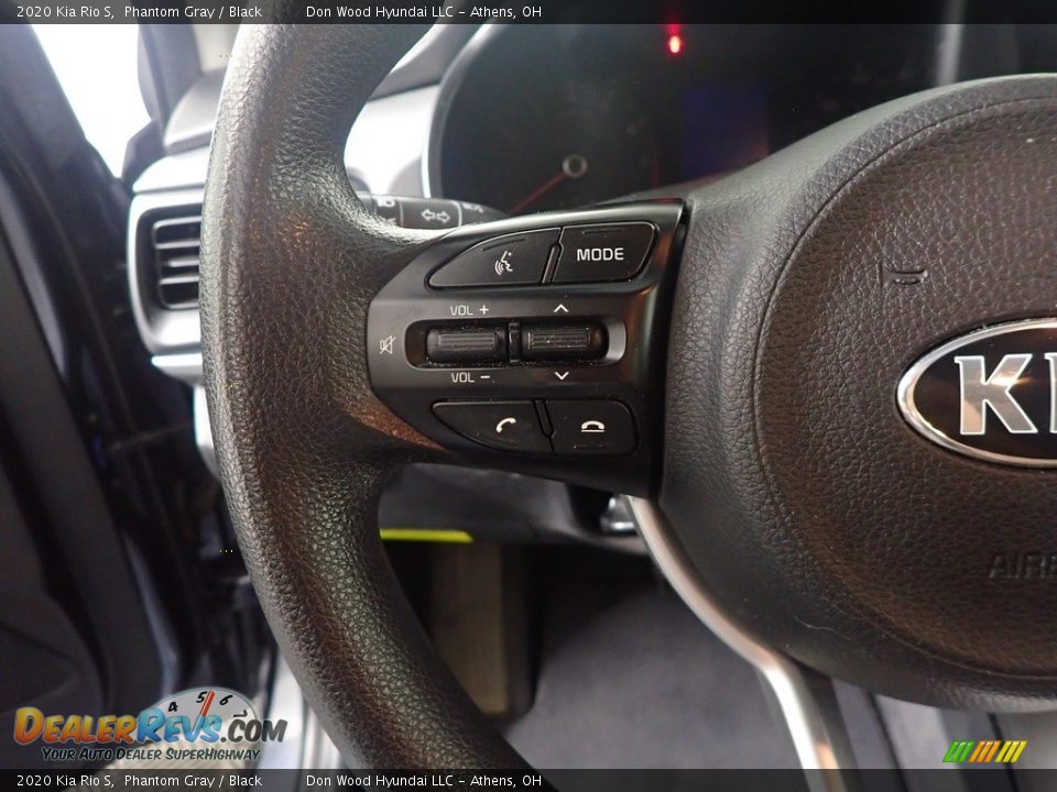 2020 Kia Rio S Phantom Gray / Black Photo #29