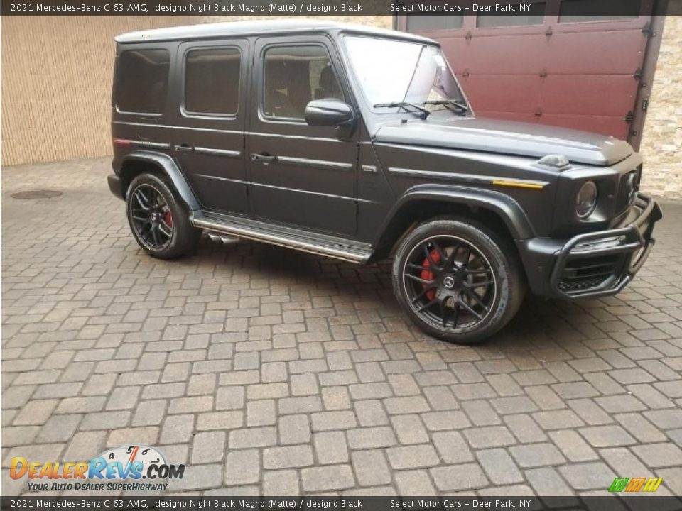 2021 Mercedes-Benz G 63 AMG designo Night Black Magno (Matte) / designo Black Photo #3