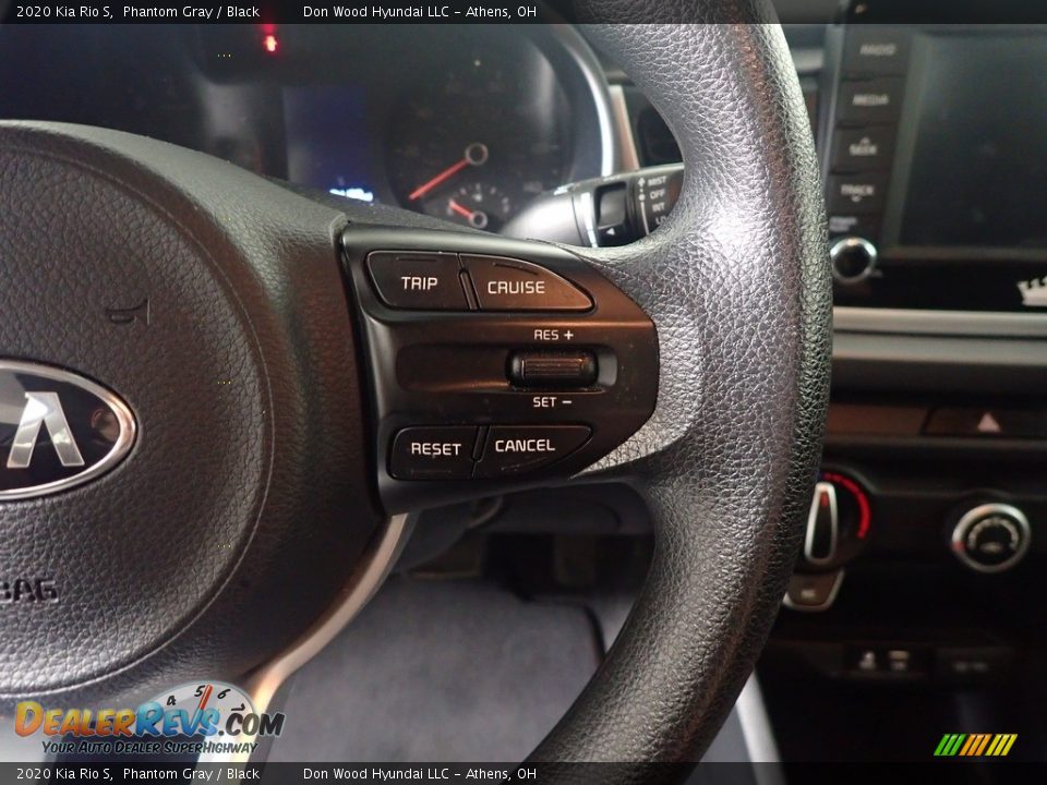 2020 Kia Rio S Phantom Gray / Black Photo #30