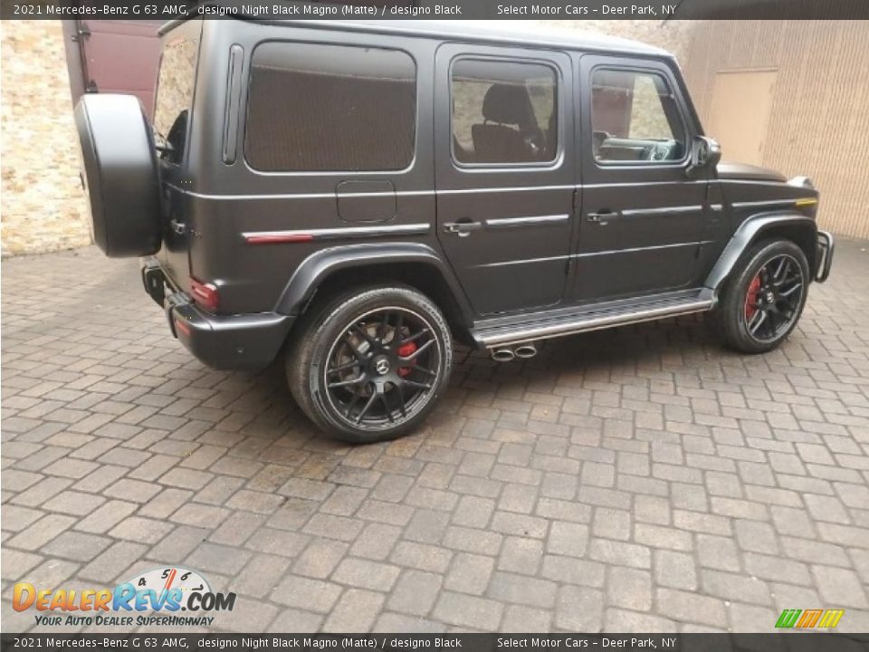 2021 Mercedes-Benz G 63 AMG designo Night Black Magno (Matte) / designo Black Photo #4