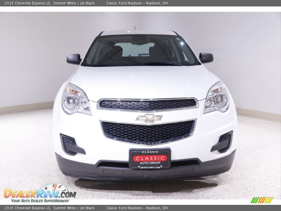 2015 Chevrolet Equinox LS Summit White / Jet Black Photo #2