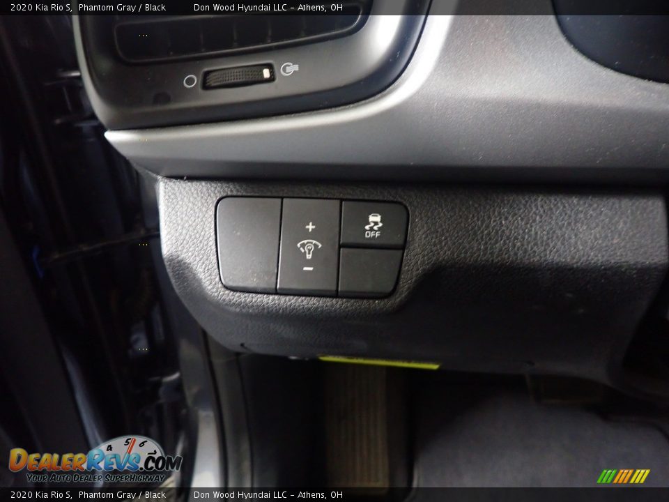 2020 Kia Rio S Phantom Gray / Black Photo #31