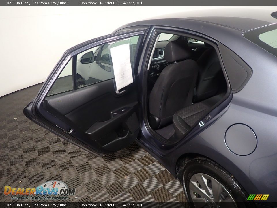 2020 Kia Rio S Phantom Gray / Black Photo #34