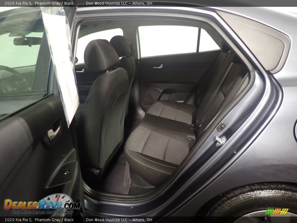 2020 Kia Rio S Phantom Gray / Black Photo #35