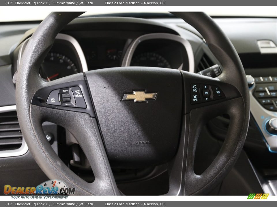 2015 Chevrolet Equinox LS Summit White / Jet Black Photo #7
