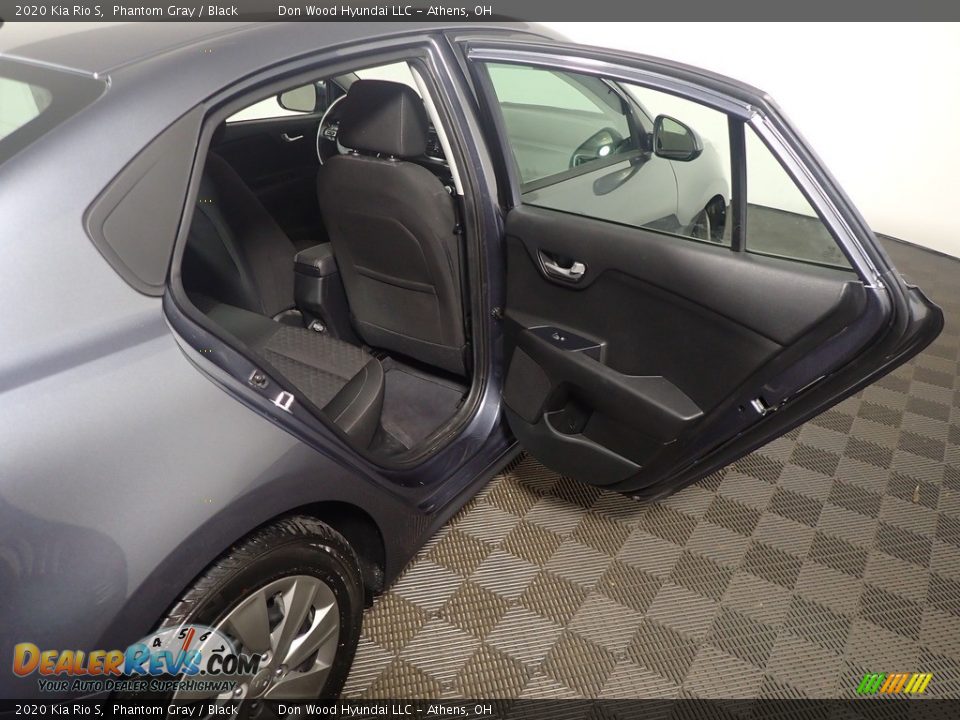 2020 Kia Rio S Phantom Gray / Black Photo #36