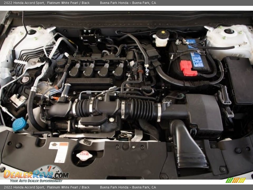 2022 Honda Accord Sport 1.5 Liter Turbocharged DOHC 16-Valve i-VTEC 4 Cylinder Engine Photo #9