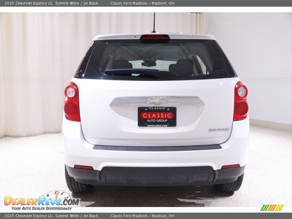 2015 Chevrolet Equinox LS Summit White / Jet Black Photo #15