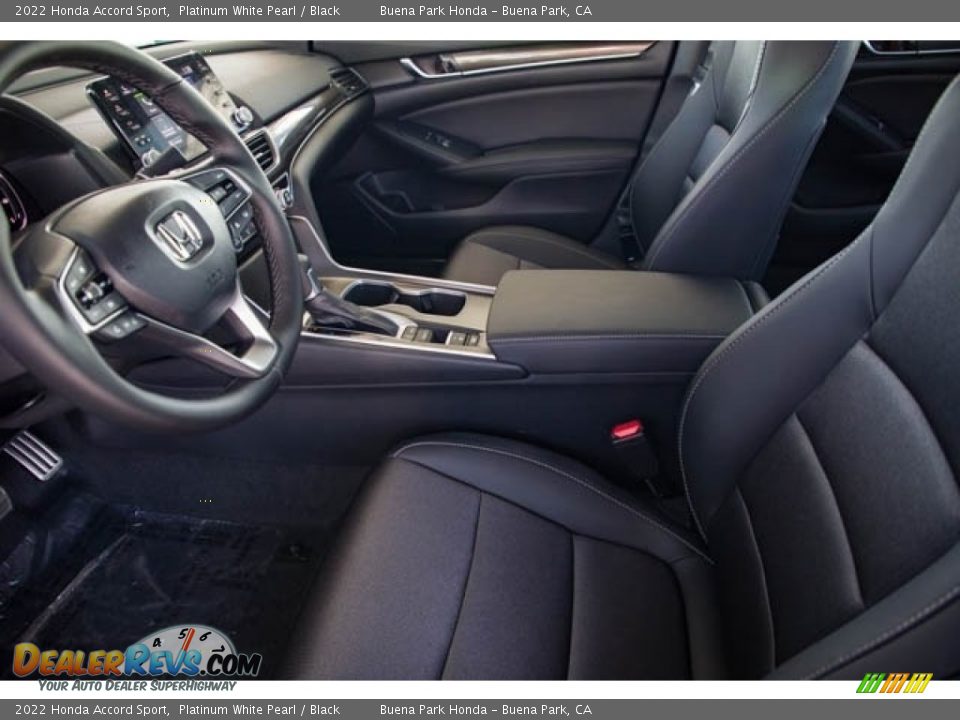 2022 Honda Accord Sport Platinum White Pearl / Black Photo #15