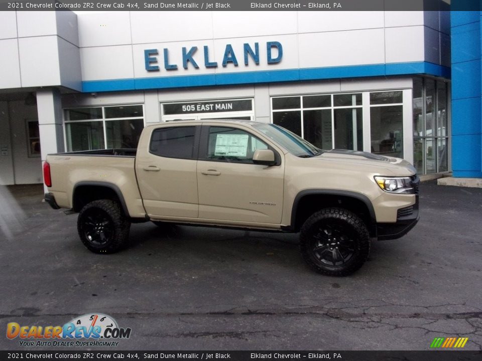 2021 Chevrolet Colorado ZR2 Crew Cab 4x4 Sand Dune Metallic / Jet Black Photo #1