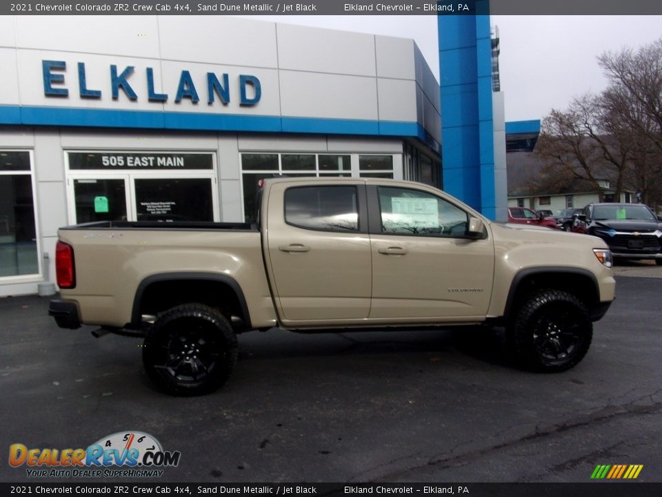 2021 Chevrolet Colorado ZR2 Crew Cab 4x4 Sand Dune Metallic / Jet Black Photo #2