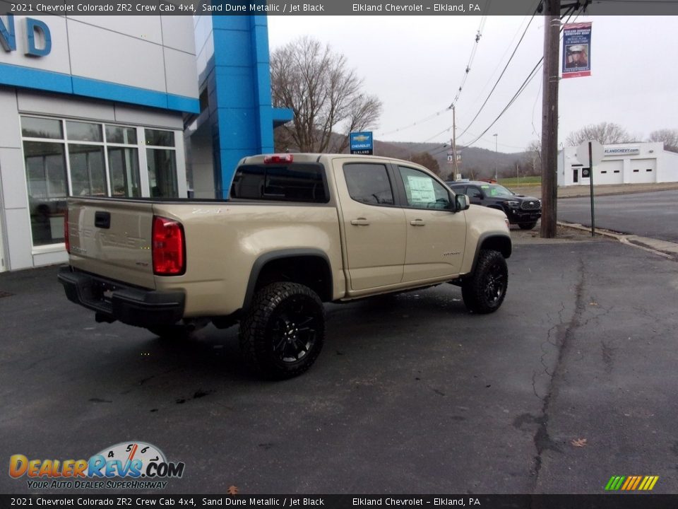 2021 Chevrolet Colorado ZR2 Crew Cab 4x4 Sand Dune Metallic / Jet Black Photo #3