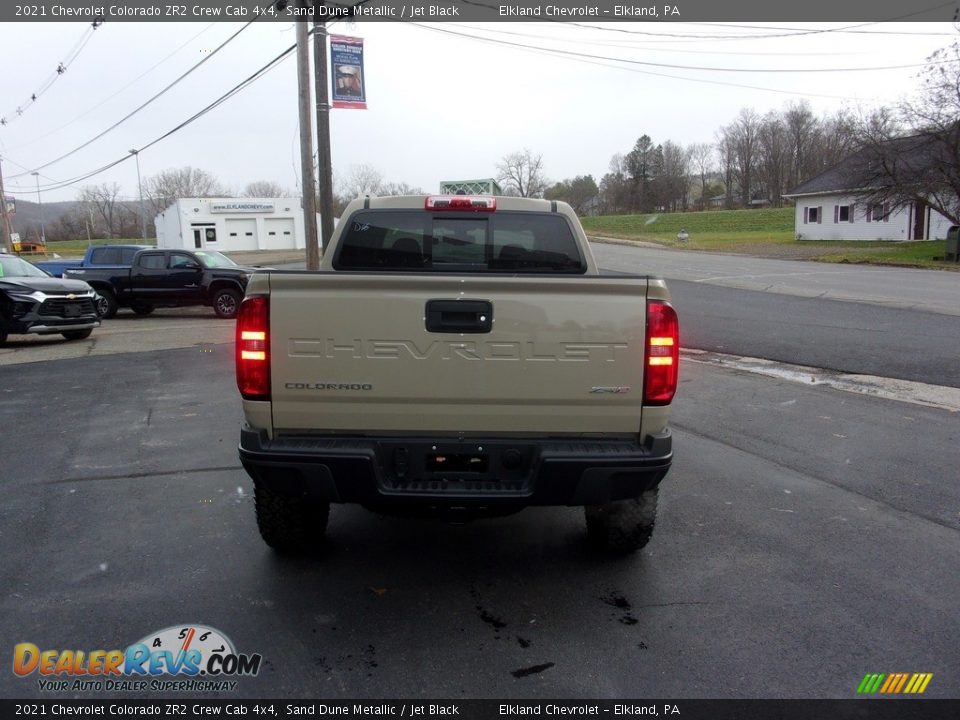 2021 Chevrolet Colorado ZR2 Crew Cab 4x4 Sand Dune Metallic / Jet Black Photo #4