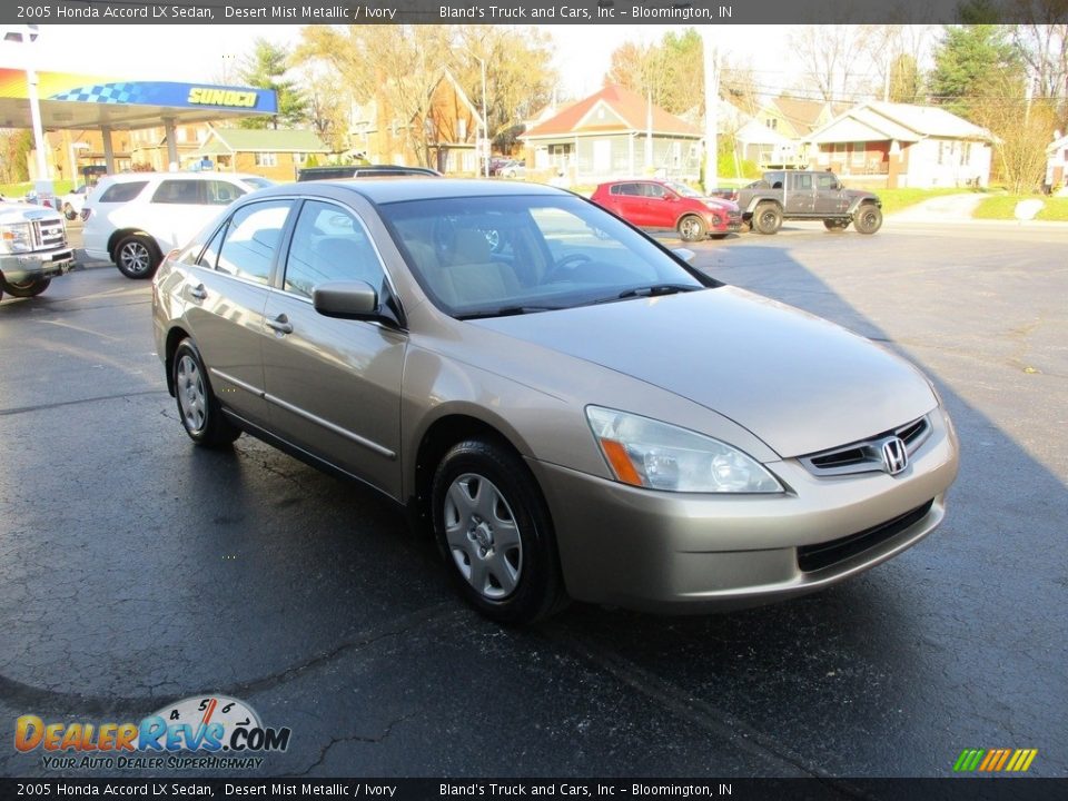 2005 Honda Accord LX Sedan Desert Mist Metallic / Ivory Photo #5