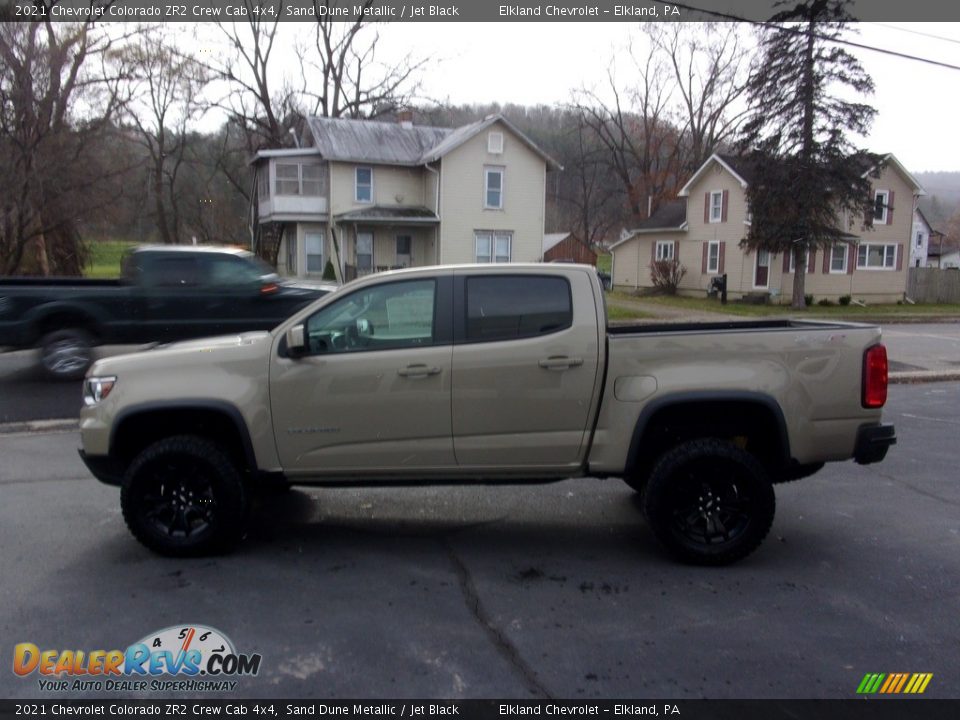 2021 Chevrolet Colorado ZR2 Crew Cab 4x4 Sand Dune Metallic / Jet Black Photo #6