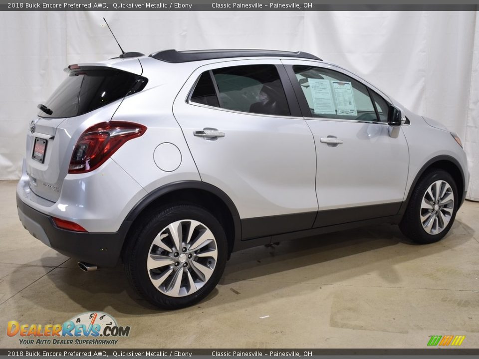 2018 Buick Encore Preferred AWD Quicksilver Metallic / Ebony Photo #2