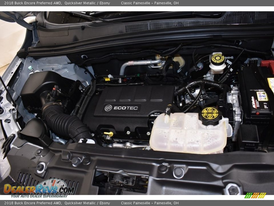 2018 Buick Encore Preferred AWD Quicksilver Metallic / Ebony Photo #6