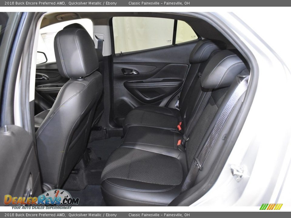 2018 Buick Encore Preferred AWD Quicksilver Metallic / Ebony Photo #8