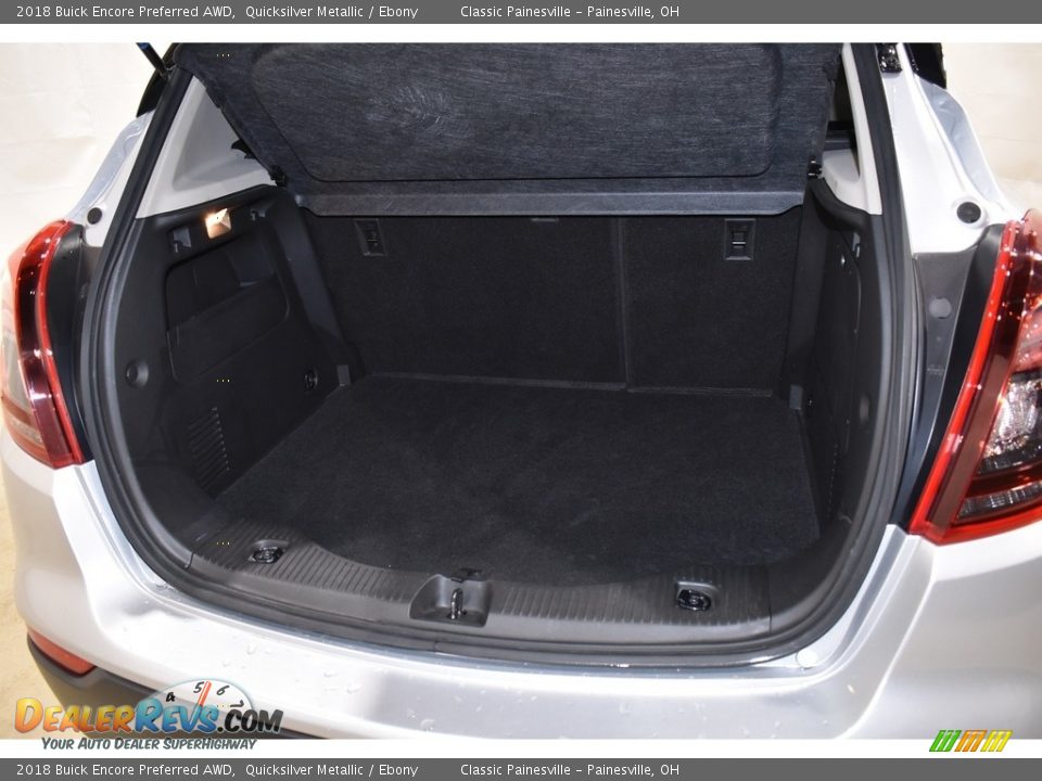2018 Buick Encore Preferred AWD Quicksilver Metallic / Ebony Photo #9